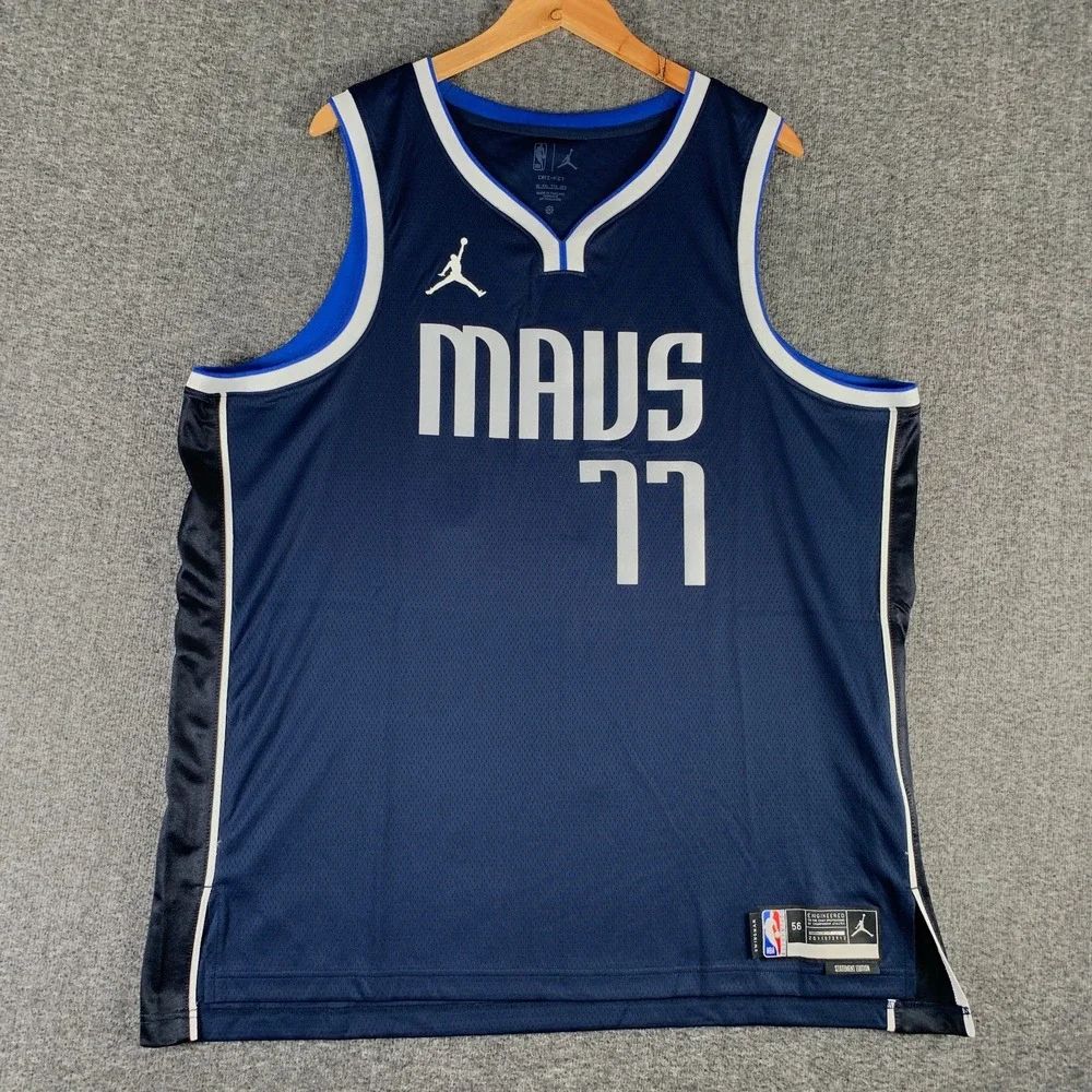 Luka Doncic Jordan Jersey Men 2XL 56 Swingman Statement Edition Dallas Mavericks